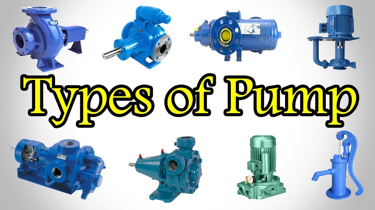 5 Types of Pumps To Choose From